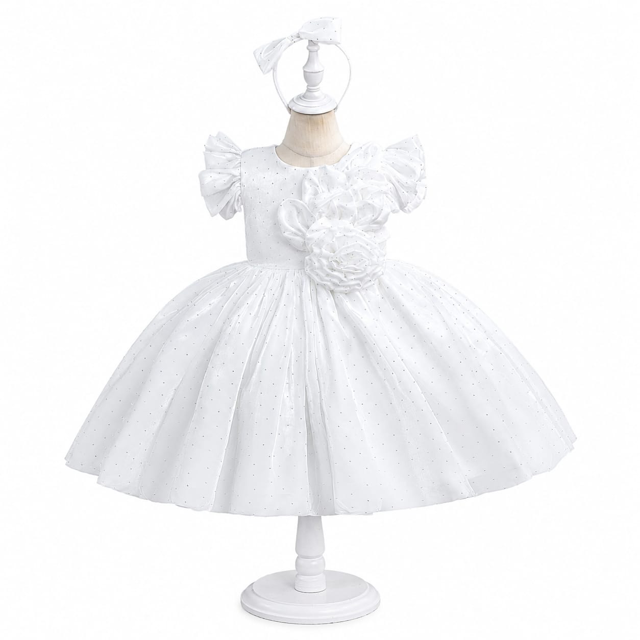Elegant Floral Princess Dress